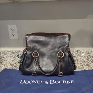 Dooney & Bourke Blue Leather Women's Bag